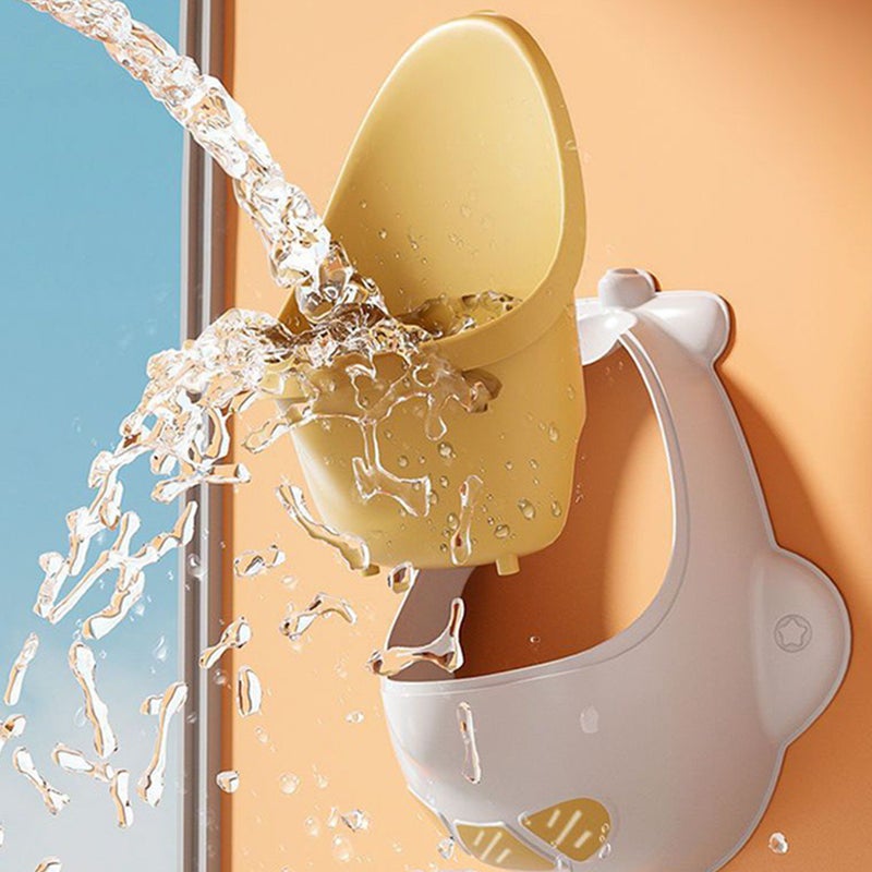 🚽 مبولة حائطية للأولاد بتصميم كرتوني بألوان متنوعة من مادة البولي بروبيلين المتينة - Image 3