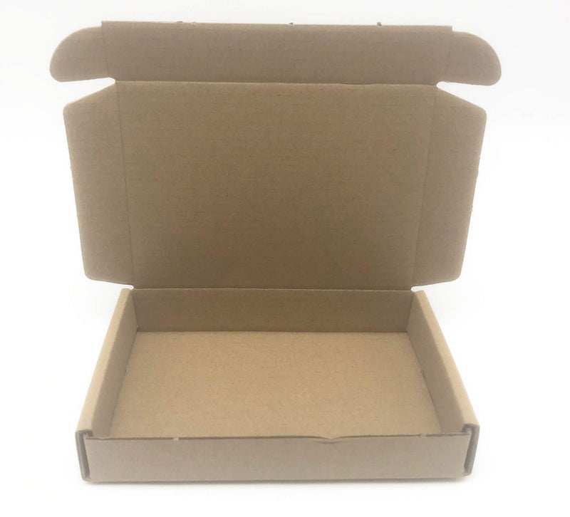 NO.1987 commerce Small Cardboard Shipping Box Mailers 6 x 4 x 1 Inch Corrugated Packaging Storage Boxes 50 Pack Inside Size 53 x 38 x 09 - Image 3
