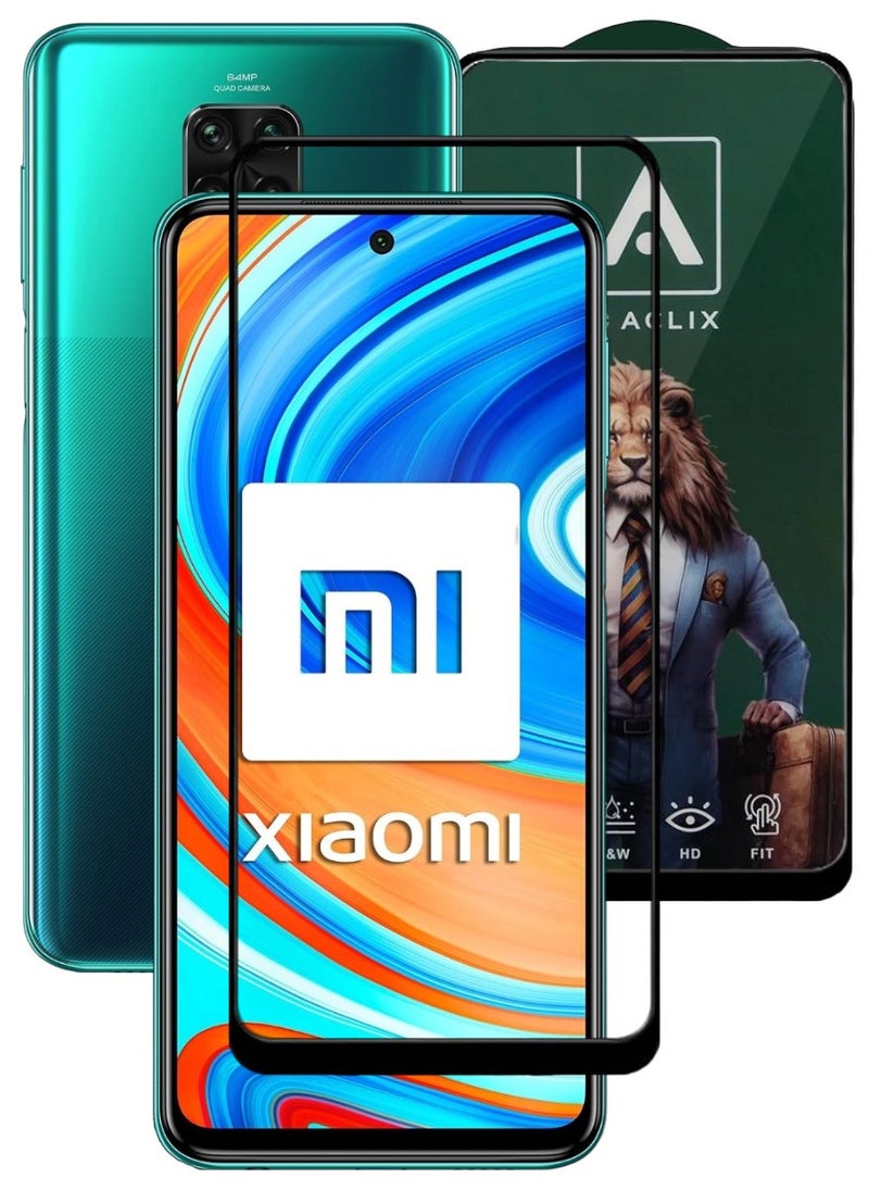 ACLIX Antistatic ESD Dustproof Premium Quality High Definition Tempered Glass Screen Protector Designed For Xiaomi Redmi Note 9 Pro - Image 1