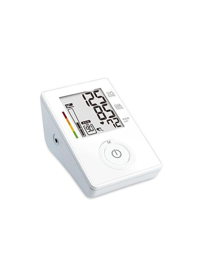 Digital Blood Pressure Monitor CH155 – Automatic Upper Arm BP Machine, White – Accurate, Easy-to-Use, Home Monitoring