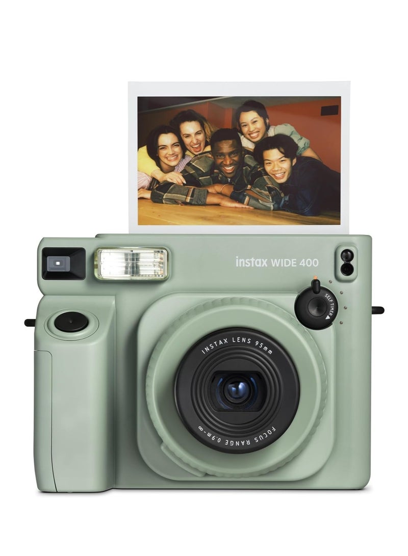 FUJIFILM Instax Wide 400 Instant Camera Green - Image 1