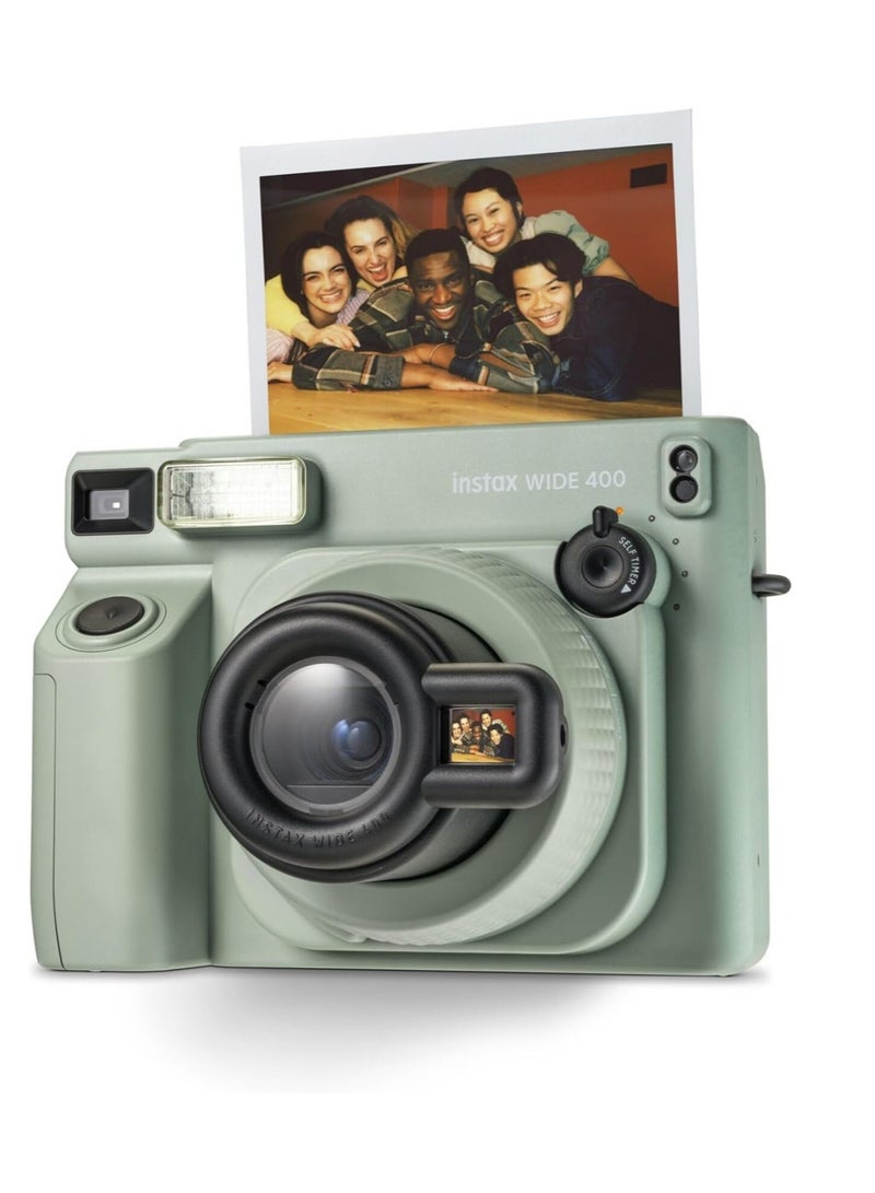 FUJIFILM Instax Wide 400 Instant Camera Green - Image 3