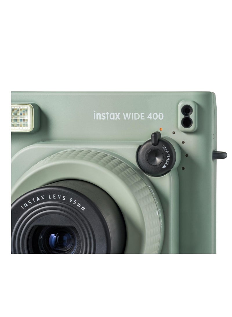 FUJIFILM Instax Wide 400 Instant Camera Green - Image 4
