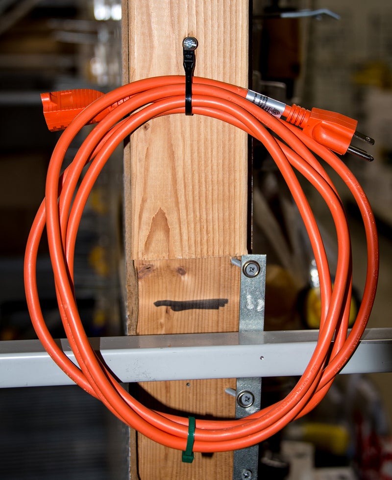 Gardner Bender 48-308UVB Mounting Cable Tie, 8 inch, 50 lb, Electrical Wire and Cord Management, Nylon Zip Tie, 100 Pk, UV Resistant Black - Image 5