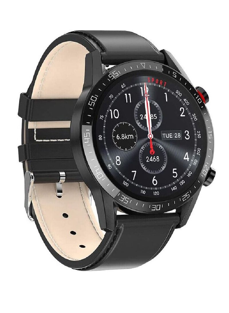 Zoom Plus Bluetooth Call Sports Fitness Tracker Heart Rate Monitor IP67 Waterproof Smartwatch For IOS Android Black - Image 2
