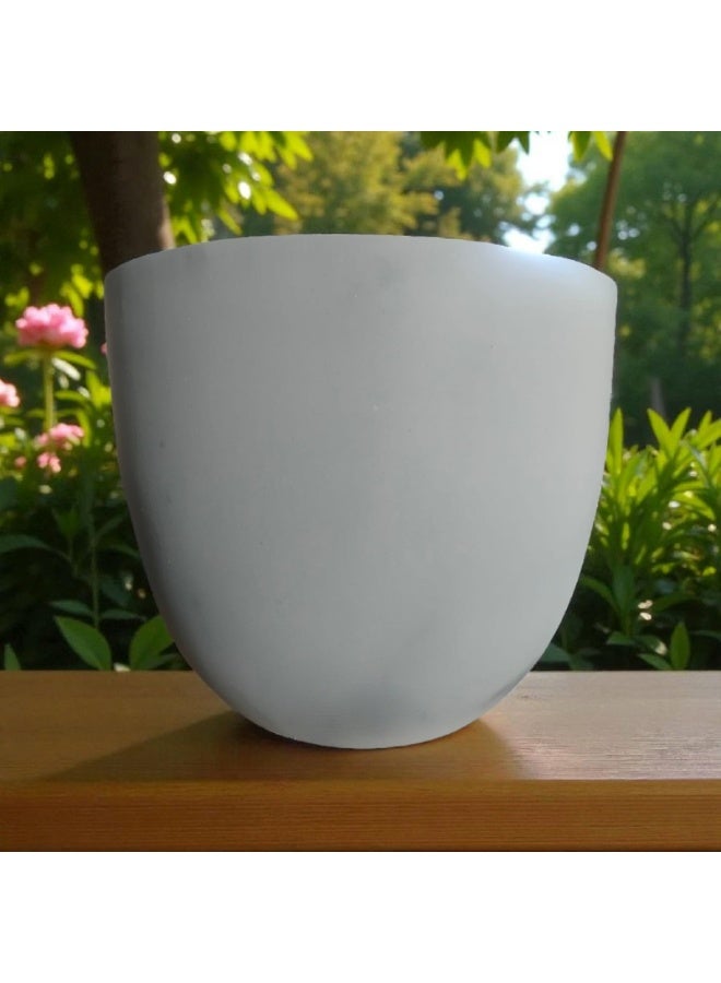 color zone pottery Indoor and outdoor balcony pots. Durable and strong structure, ideal for your large plants. Prevents discoloration and cracking caused by exposure to sunlight. Fiber - Image 1