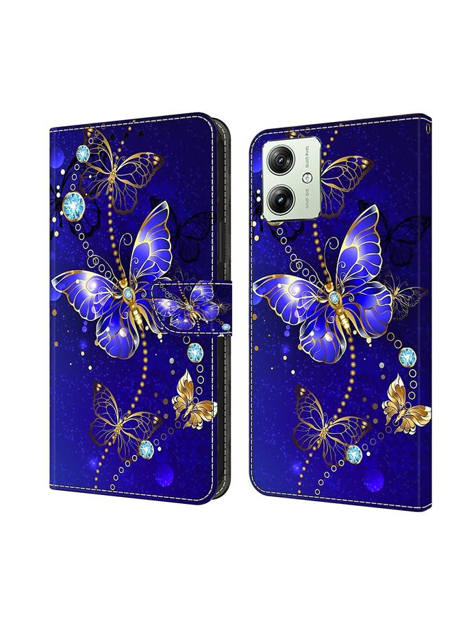 S-TOP Case For Motorola Moto G54 Crystal 3D Shockproof Protective Leather Phone Case - Image 1