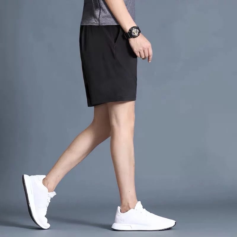 Black Sports Shorts Men'S 2025 Outdoor Fitness Quick-Drying Shorts Running Casual Shorts - Image 3