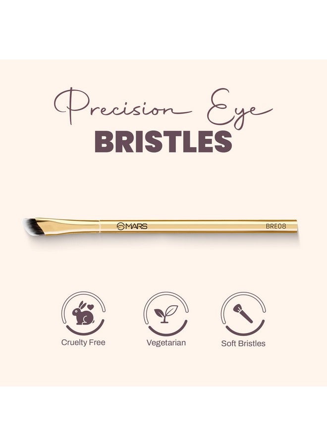 مارس فرشاة العيون الدقيقة MARS Artist's Arsenal | شعيرات فائقة الدقة | مثالية للتطبيق التفصيلي المتقن | متعددة الوظائف | تصميم ناعم ومريح | عبوة فاخرة (ذهبية) - Image 5
