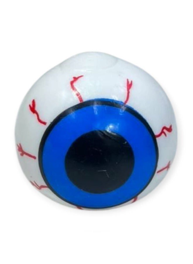 New Squishy Eyeballs,Stress Ball Toys,Soft Eyeball 1 Pcs Blue