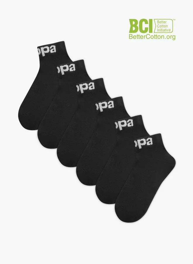 Printed Sports Socks - Set Of 6