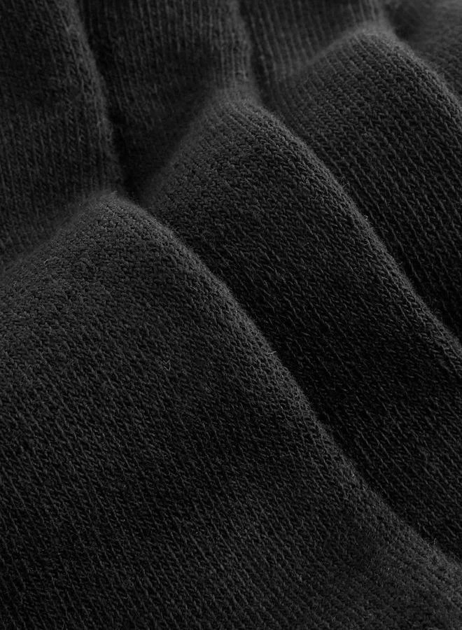 Kappa BLACK Printed Sports Socks - Set Of 6 for Men | Best Price UAE