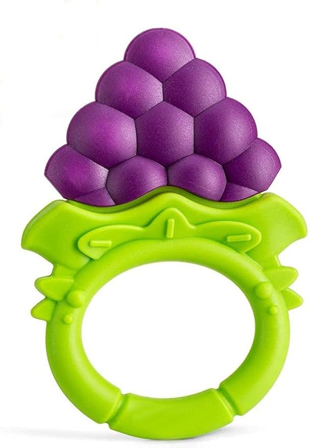 Alya The Cheeky Kidzz Pack Of 3 Baby Fruit Shape Soft Silicone Teether Teething Toys For Baby Textured Molar Teeth Soother Massage| Infants Dental Care Baby Teether(Design 707) - Image 4
