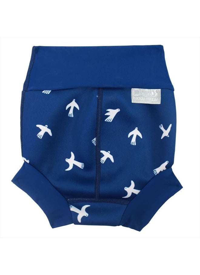 Splash About Happy Nappy Duo, White Birds, 6-12 Months  - Image 2