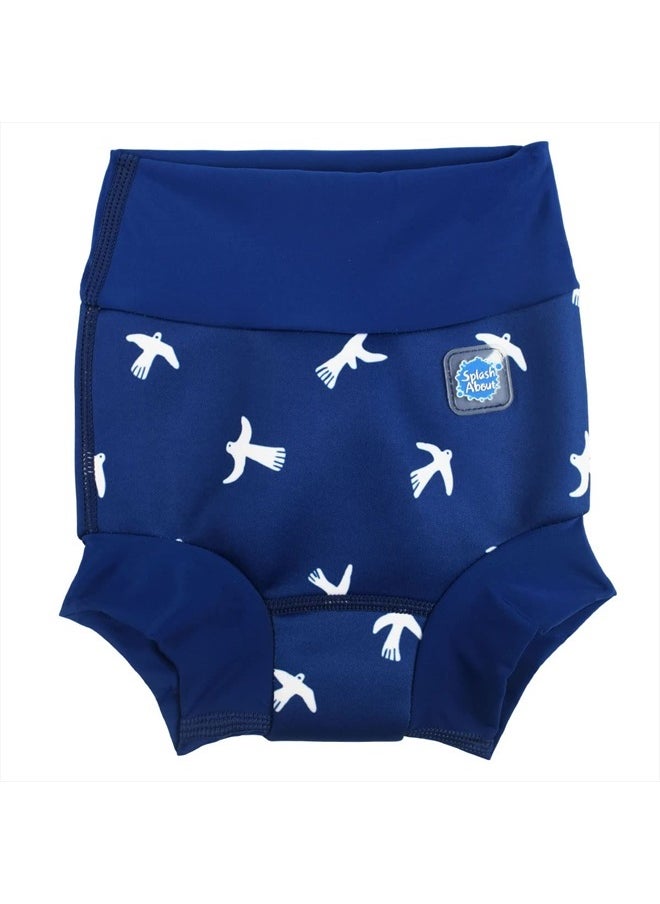 Splash About Happy Nappy Duo, White Birds, 6-12 Months  - Image 1