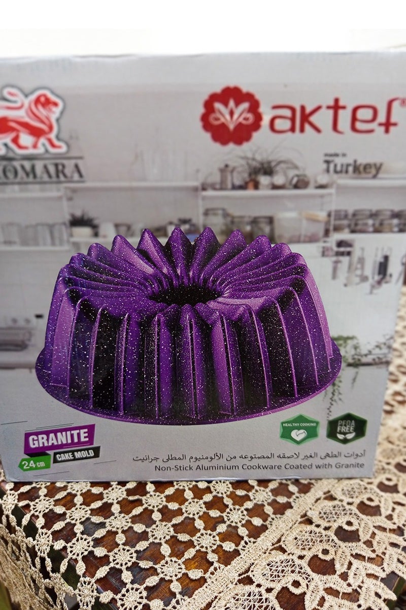 Aktef cake mold Turkish Granite 24 cm - Image 3