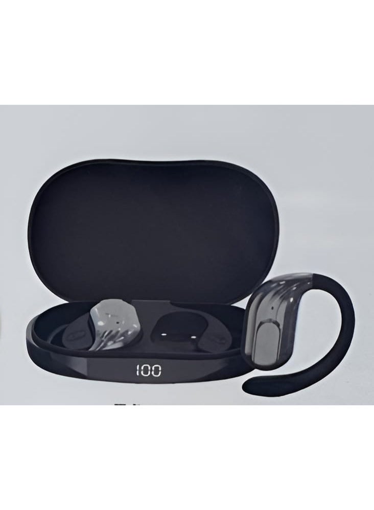 PAVAREAL V31 Stylish Wireless Earbuds with Type-C Fast Charging Available In Black Colour