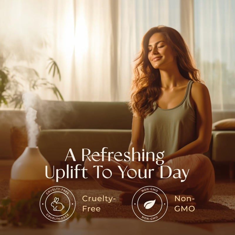 Gya Labs Breathe Essential Oil Blends - 100% Pure Natural Breathe Easy Essential Oils from Eucalyptus, Peppermint and More for Humidifier Cleaner (0.34 Fl Oz) - Image 4