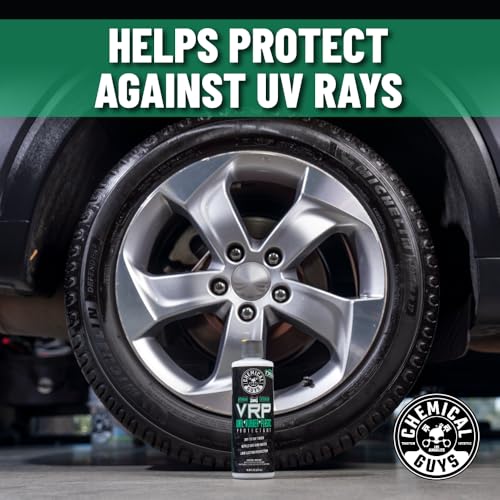Chemical Guys VRP Vinyl, Rubber and Plastic Protectant, Super Shine Dressing for Tires, Trim and More, Safe for Cars, Trucks, SUVs, & More (16 Fl oz) - New Car Scent - Image 4