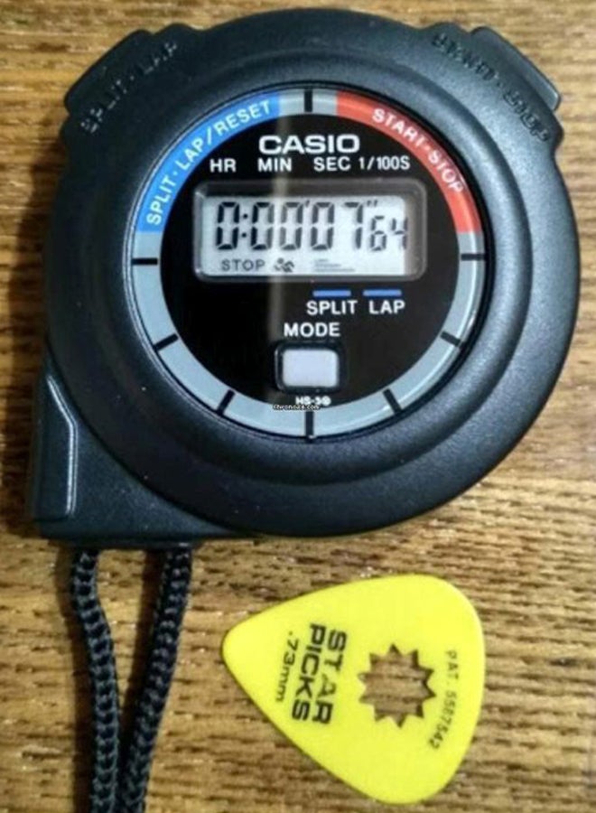 CASIO Unisex Men's Resin Digital Pocket Watch Hs-3V-1Brdt - Image 5