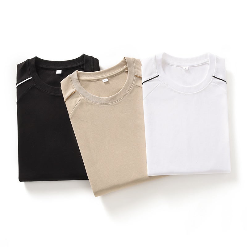 Men's Striped Raglan T-Shirt - Image 3