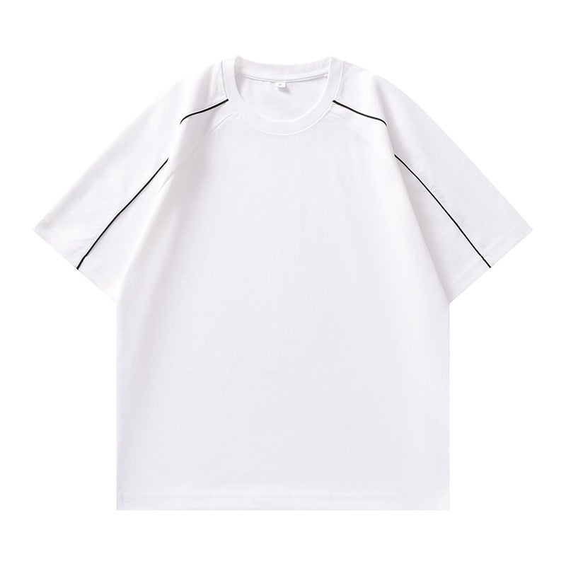 Men's Striped Raglan T-Shirt - Image 1