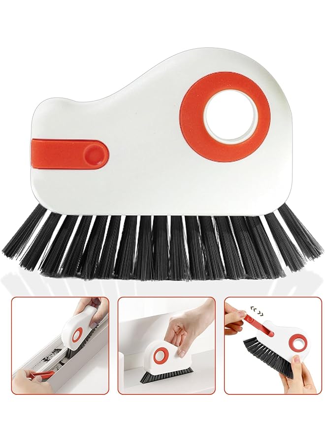 promass Crevice Cleaning Brush, 2 Pack Hard Bristle Crevice Cleaning Brush,Hand-held Crevice Cleaner Tools for All Corners and Gaps - Image 1