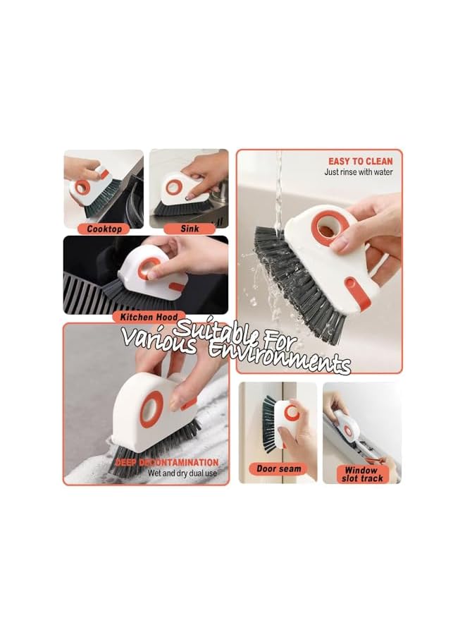 promass Crevice Cleaning Brush, 2 Pack Hard Bristle Crevice Cleaning Brush,Hand-held Crevice Cleaner Tools for All Corners and Gaps - Image 3