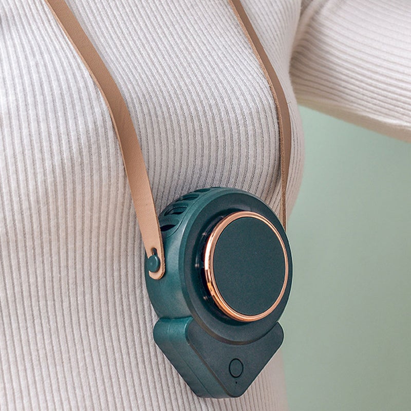 Portable Fans Handheld, Neck-Hanging Mini Electric Fan for Outdoor Use, Durable and Quiet - Image 5