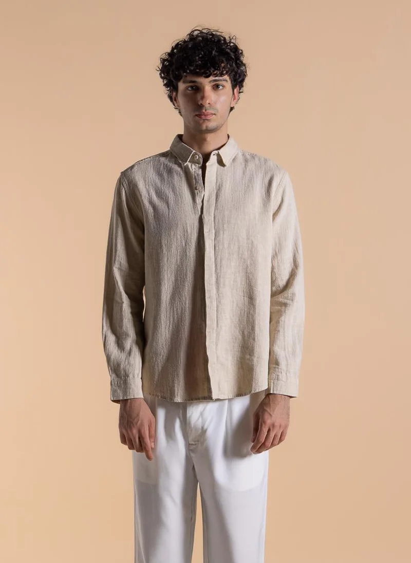 شايبس قميص متوسط الوزن بنقش