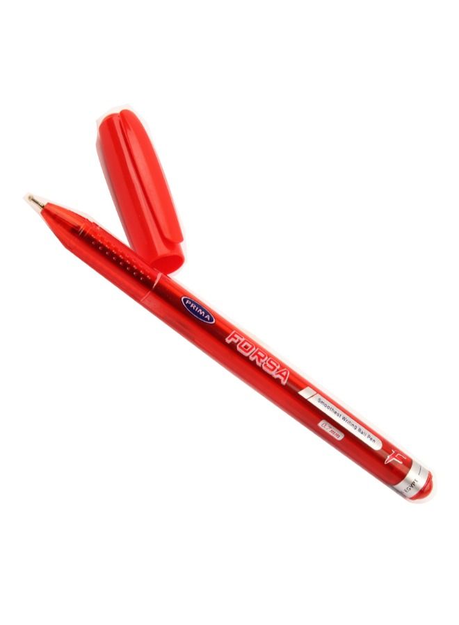 بريما قلم جاف بريما فورسا احمر 0.7 مم - 10 اقلام - Image 4