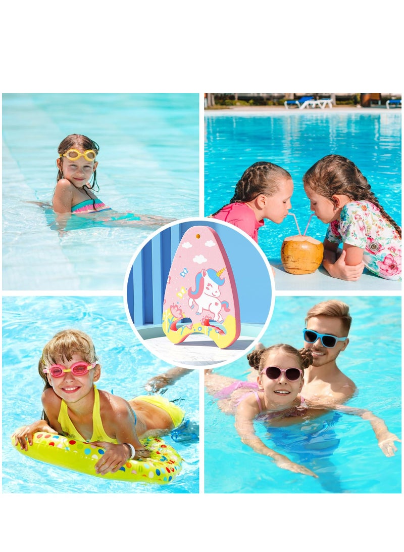 الأطفال السباحة تعلم المجلس الفتيان والفتيات يونيكورن نمط سباحة معدات التدريب مساعدة الأطفال السباحة ممارسة التدريب المجلس المبتدئين تعلم السباحة معدات السلامة - Image 5
