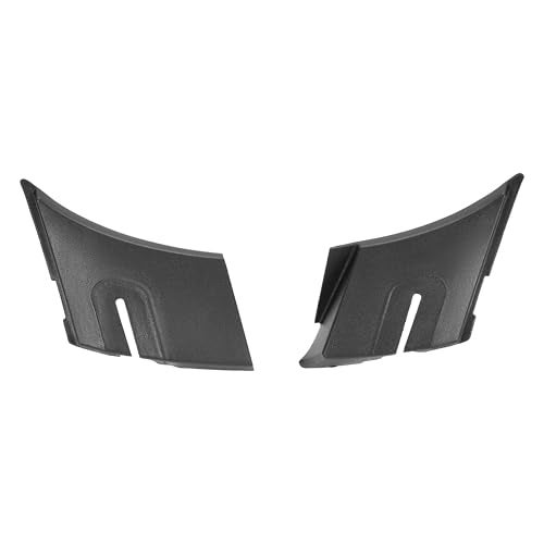 HECASA Windshield Wiper Cowl End Compatible with 2007-2014 Chevy Chevrolet Avalanche Suburban Tahoe GMC Yukon XL Cadillac Escalade ESV Air Inlet Extension Panel Replace for 25820729 25820730 Pair - Image 2