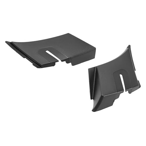 HECASA Windshield Wiper Cowl End Compatible with 2007-2014 Chevy Chevrolet Avalanche Suburban Tahoe GMC Yukon XL Cadillac Escalade ESV Air Inlet Extension Panel Replace for 25820729 25820730 Pair - Image 3