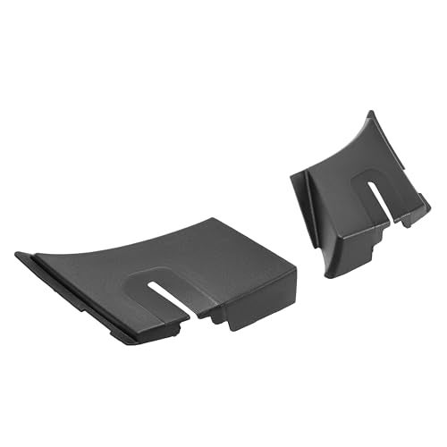HECASA Windshield Wiper Cowl End Compatible with 2007-2014 Chevy Chevrolet Avalanche Suburban Tahoe GMC Yukon XL Cadillac Escalade ESV Air Inlet Extension Panel Replace for 25820729 25820730 Pair - Image 1