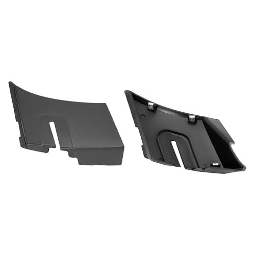 HECASA Windshield Wiper Cowl End Compatible with 2007-2014 Chevy Chevrolet Avalanche Suburban Tahoe GMC Yukon XL Cadillac Escalade ESV Air Inlet Extension Panel Replace for 25820729 25820730 Pair - Image 4