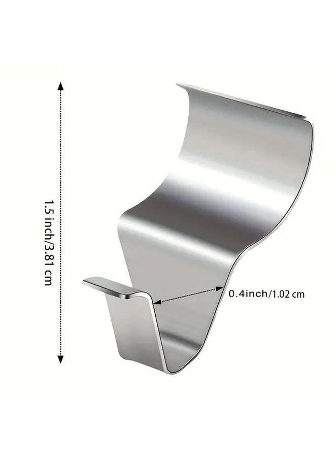 24 Pack Heavy Duty Stainless Steel Siding Hooks No Hole Needed Outdoor Hanging - Image 4