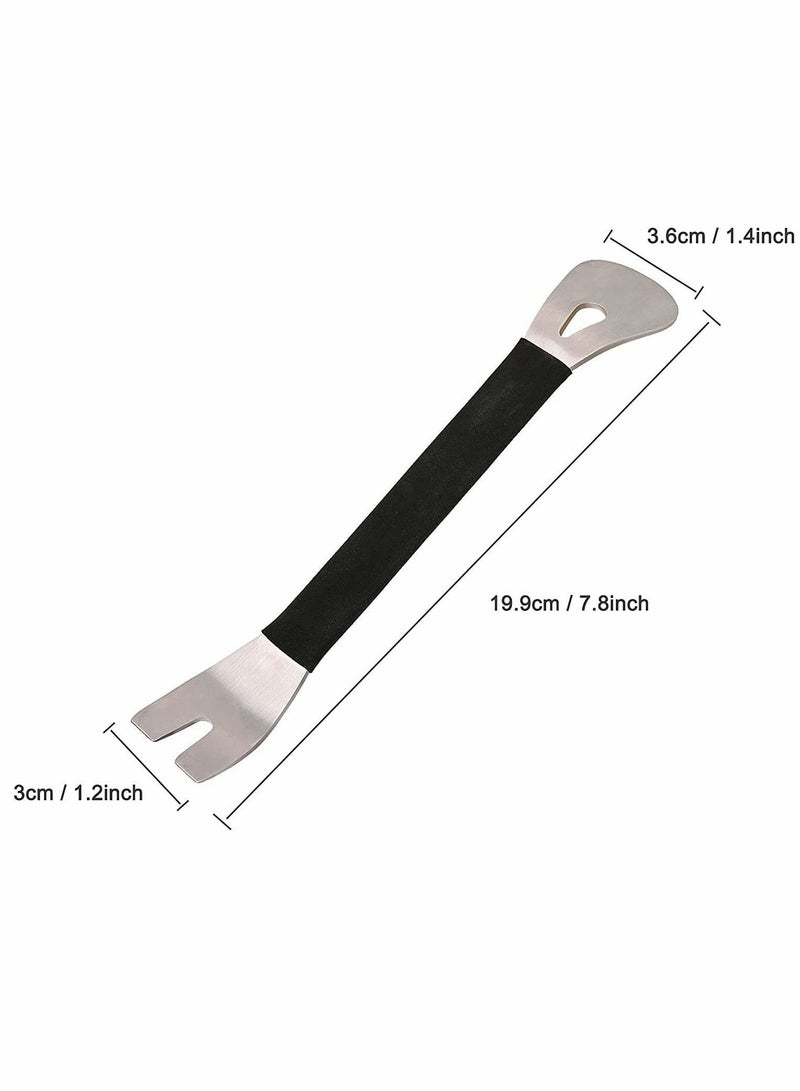 Y&D Automotive Metal Pry Tool, Trim Removal Panel Clip for Door Panel, Radio, Audio, Navigation, Car Tool  - Image 5