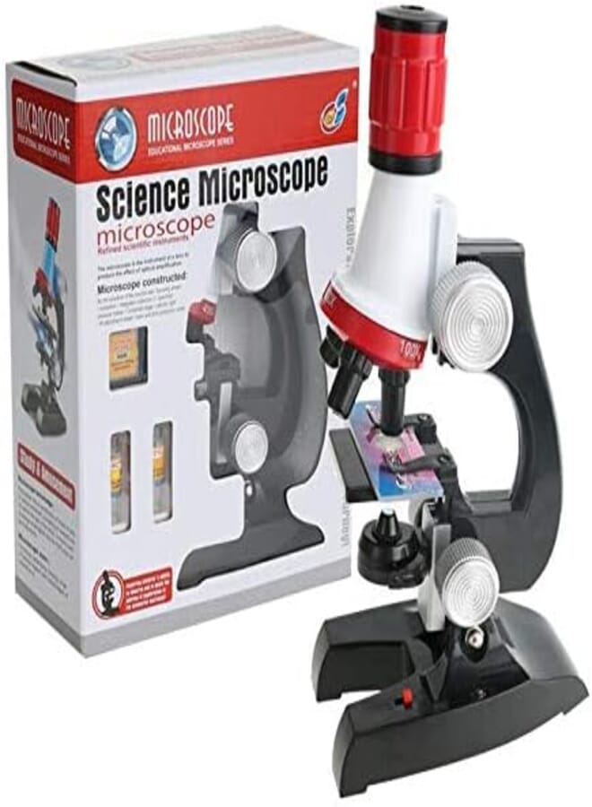 FunBlast Science Microscope Educational Toy Microscope for Kids (Pack of 1) - Multicolor