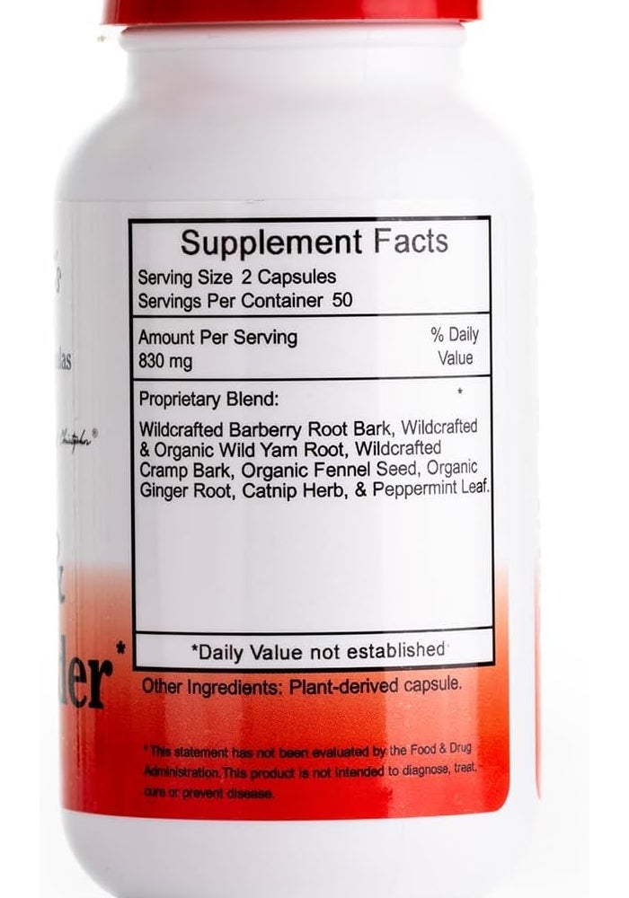 Christopher's Original Formulas Dr. Christopher's Liver & Gallbladder Formula - 425 mg - 100 Vegetarian Capsules - Image 2