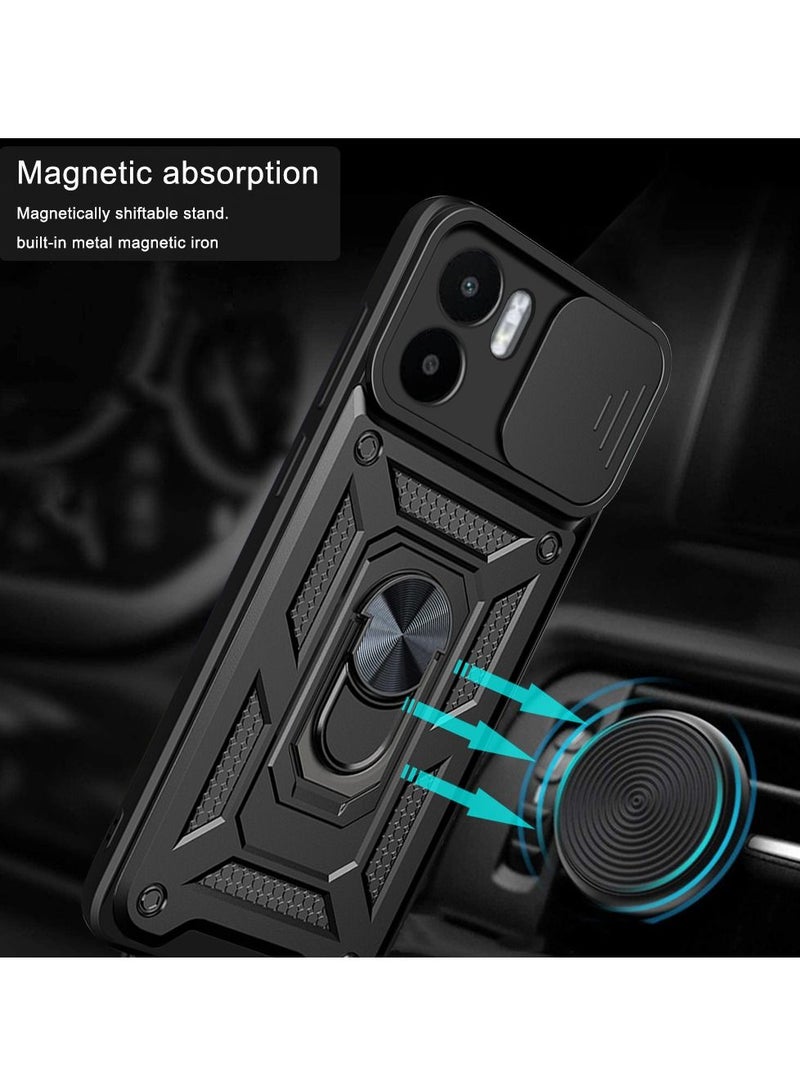 يوارب كينج قضية هاتف الحماية ل Redmi A1 Black - Image 3