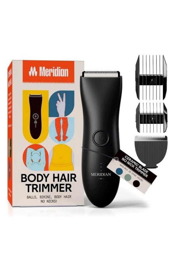 Meridian - Rechargeable waterproof body hair trimmer - Image 1