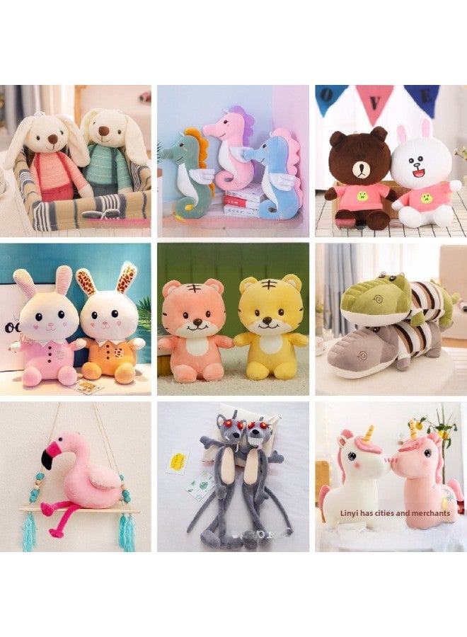 25cm Plush Doll Toy Crane Machine Gift 8inch 9inch Small Dolls Fabric Dolls Toy Throwing Street Promotion Gifts-Color:241-Height:About 25-30cm