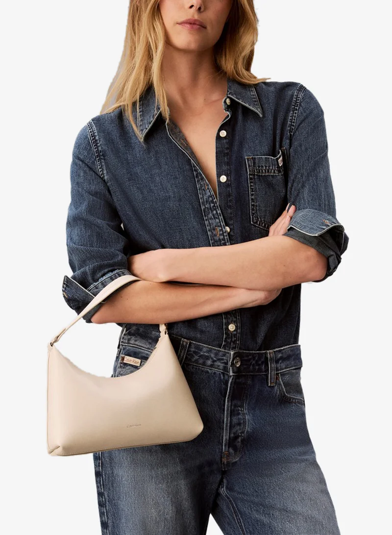 Foil Logo Small Shoulder Bag
