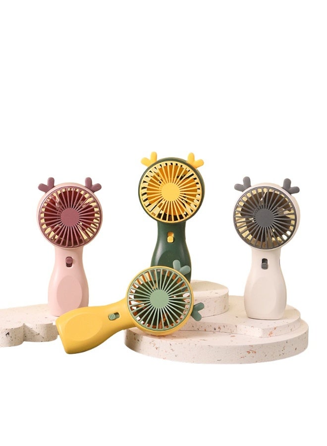 Nariele New Silent Mini USB Charging Portable Handheld Fan - Image 2