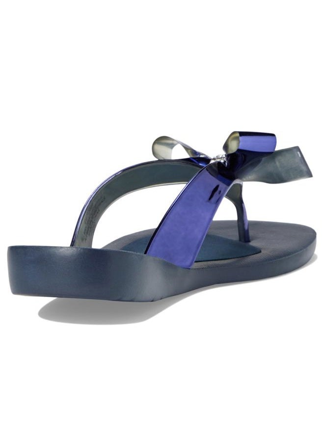 GUESS Women's Tutu Flip-Flop, Navy 434 - Image 5