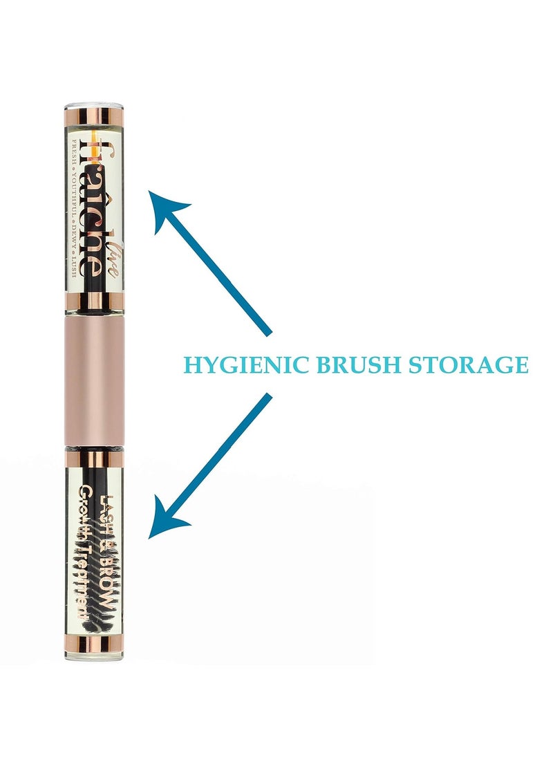 Live Fraiche - USDA Organic Castor Oil - All Natural Cold Pressed Castor Oil Eyelash Growth Serum with Mascara Tube - Eyelash Conditioner Lash Boost Serum - Image 1