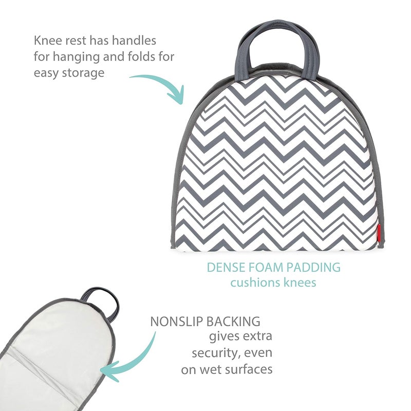 NubyUSA Dr Talbots Folding Bath Kneeler Rest Pad for Parents Water Resistant - Image 3