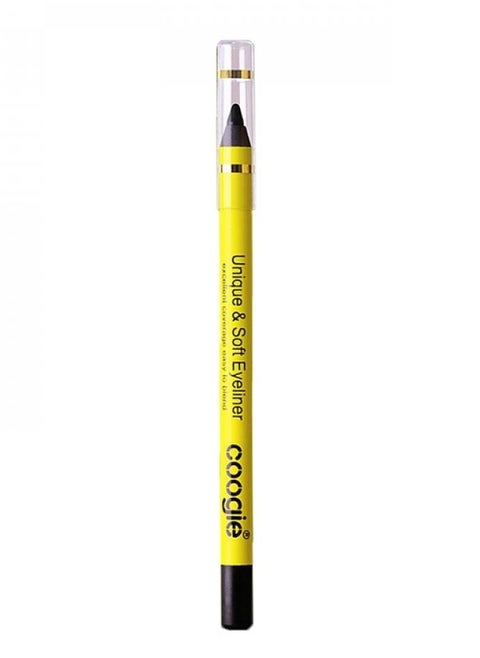Coogie Unique And Soft Waterproof Eye Liner - 01 Intense Black
