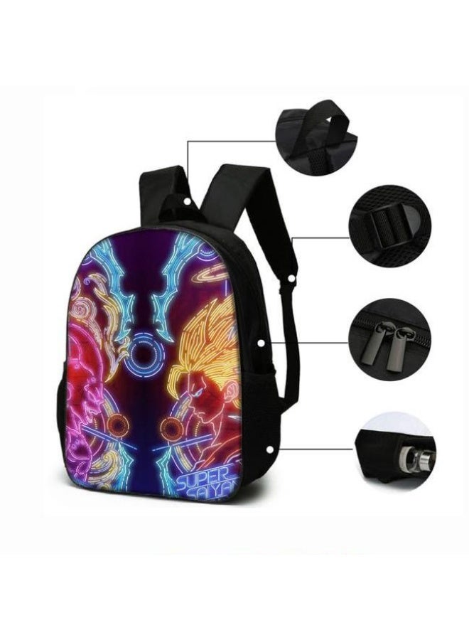 عام حقيبة الظهر المطبوعة الشائعة - مجموعة حقيبة الظهر المكونة من ثلاث قطع (يمكن استخدامها للطلاب والأطفال والأصدقاء للنزهات وتسلق الجبال وما إلى ذلك) - 16 - Image 4